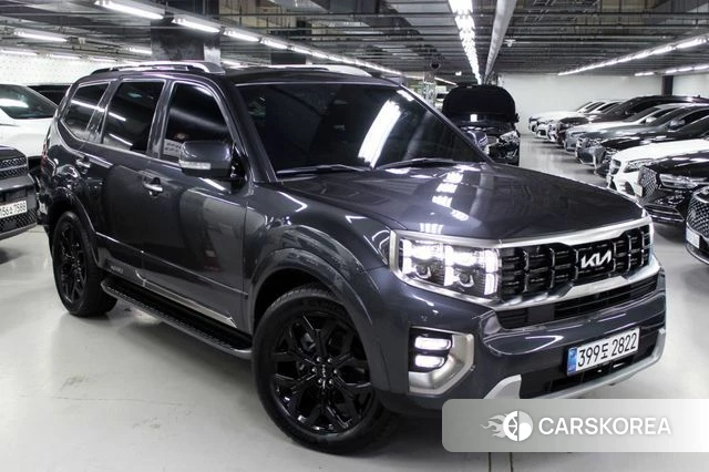 Kia Mohave Master 2022 Серый из Кореи