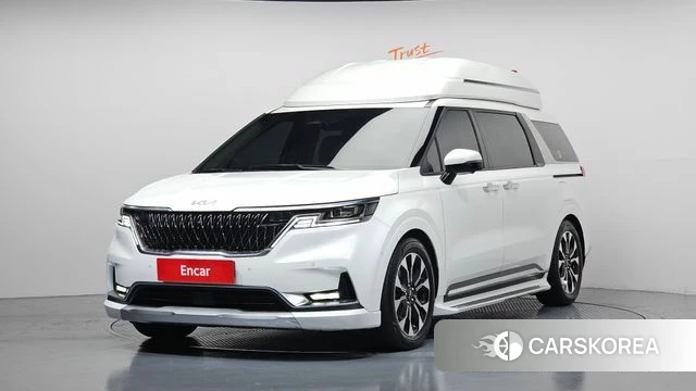 Kia Carnival 4th generation 2021 Белый из Кореи