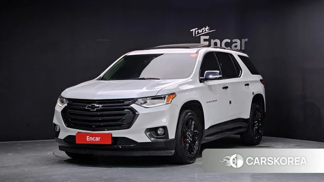Chevrolet (GM Daewoo) Traverse 2020 Белый из Кореи