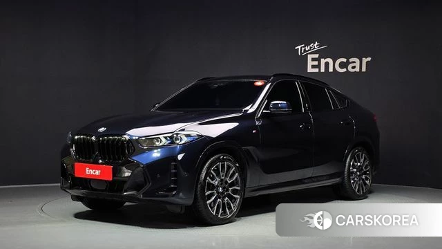 BMW X6 (G06) 2025 Синий из Кореи