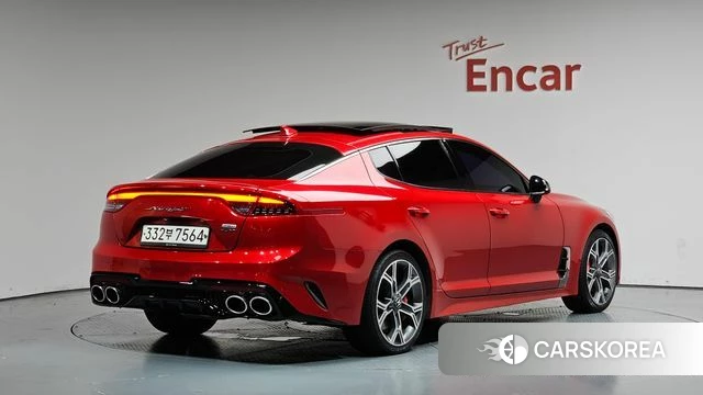 Kia Stinger 2019 Красный из Кореи