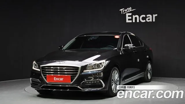 Genesis G80 2018 Черный из Кореи