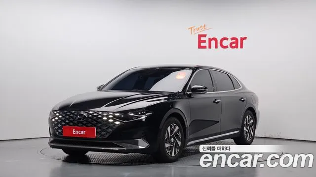Hyundai The New Grandeur IG Hybrid 2020 Черный из Кореи