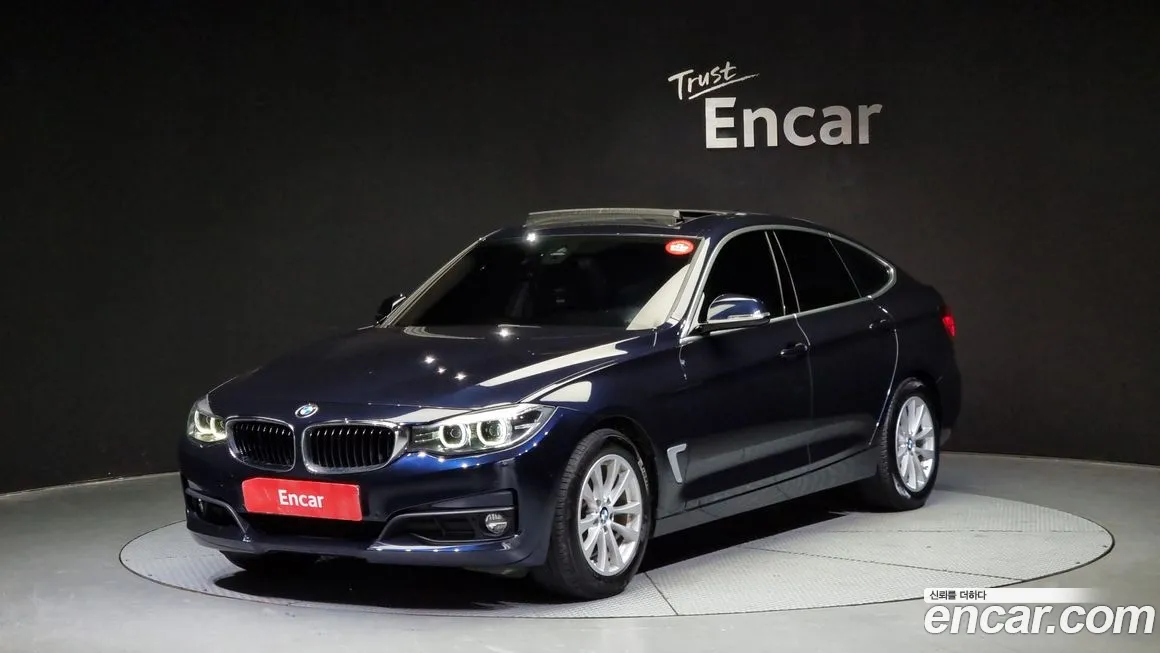 BMW 3 Series GT (F34) 2020 Синий из Кореи