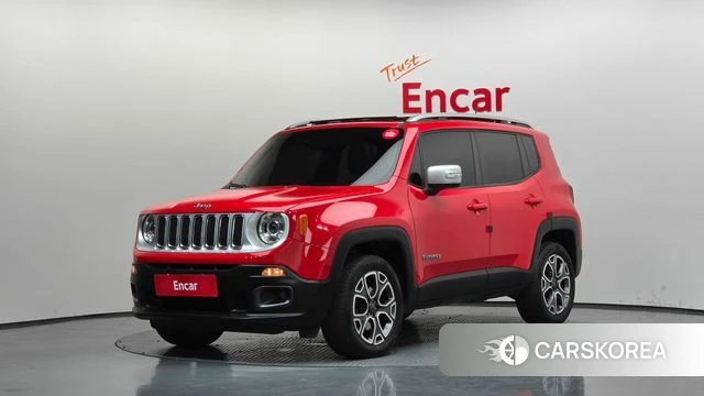 Jeep Renegade 2018 Красный из Кореи
