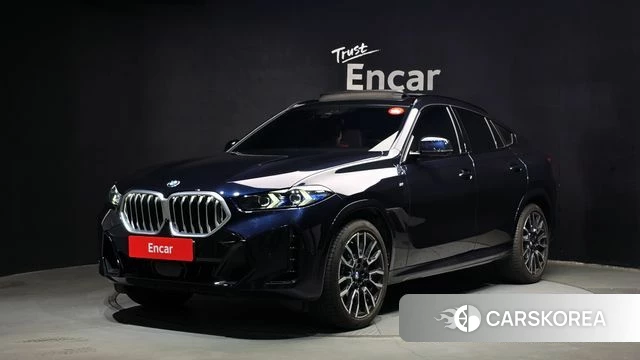 BMW X6 (G06) 2025 Черный из Кореи