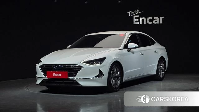 Hyundai Sonata (DN8) 2021 Белый из Кореи