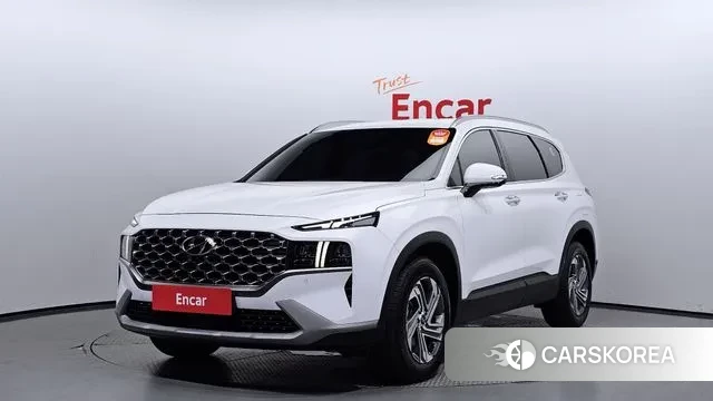Hyundai The New Santa Fe 2023 Белый из Кореи