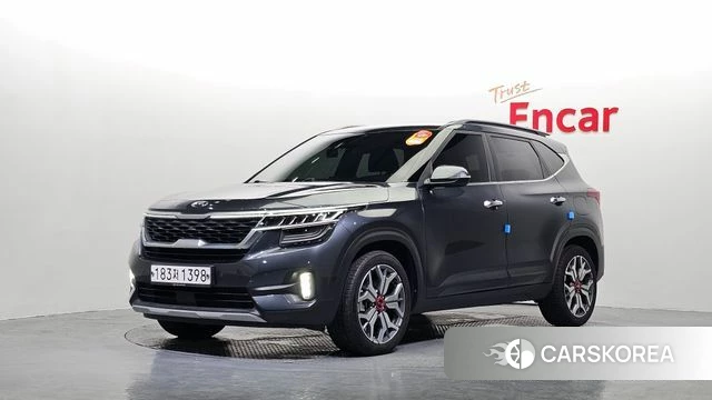 Kia Seltos 2020 Серый из Кореи