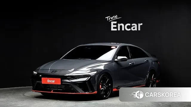 Hyundai The New Avante (CN7) 2024 Серый из Кореи