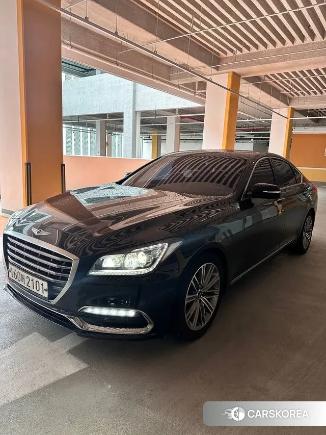 Genesis G80 2018 Черный из Кореи