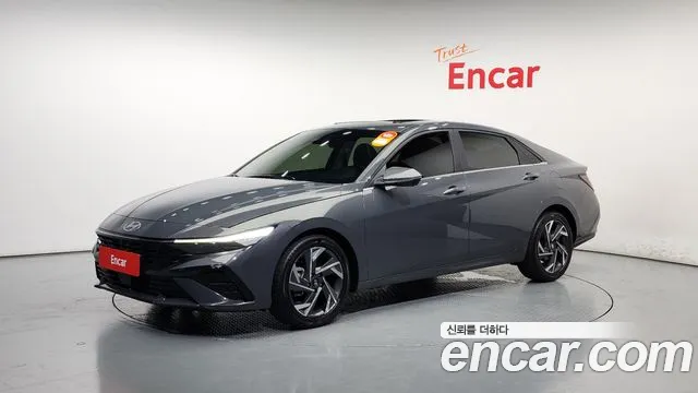 Hyundai The New Avante (CN7) 2023 Серый из Кореи