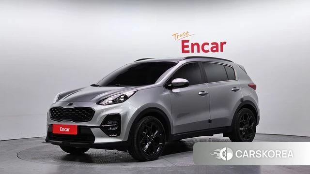 Kia Sportage The Bold 2021 Серебристо-серый из Кореи