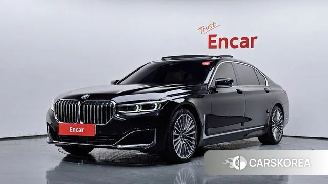 BMW 7 Series (G11) 2019 Черный из Кореи