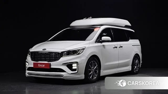 Kia The New Carnival 2018 Белый из Кореи