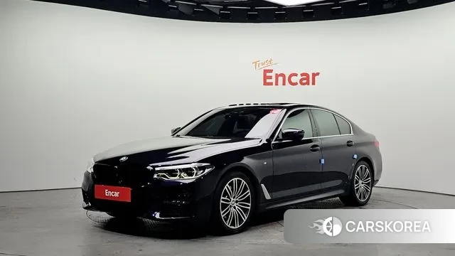 BMW 5 Series (G30) 2020 Синий из Кореи