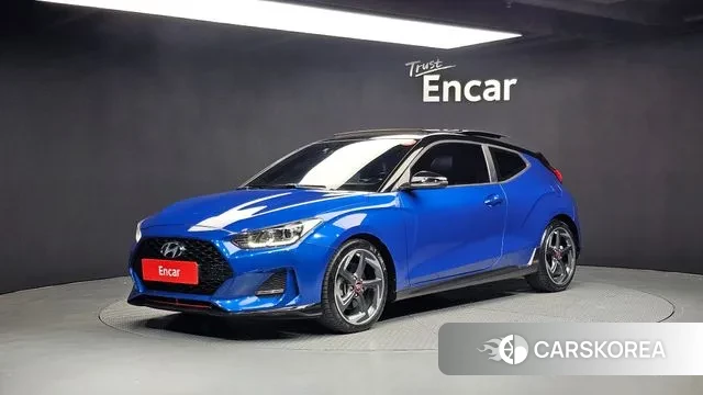 Hyundai Veloster (JS) 2018 Синий из Кореи