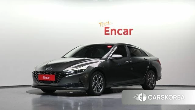 Hyundai Avante (CN7) 2021 Серый из Кореи