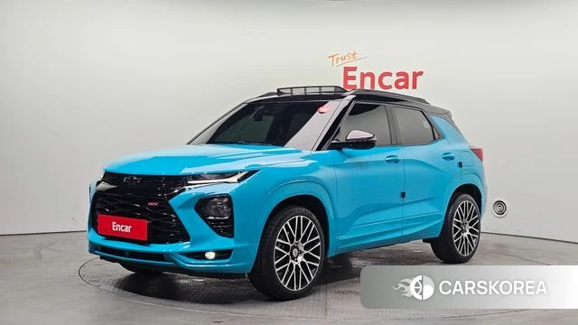 Chevrolet (GM Daewoo) Trailblazer 2020 Небесно-голубой из Кореи