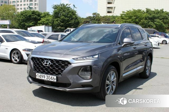 Hyundai Santa Fe TM 2019 Серый из Кореи