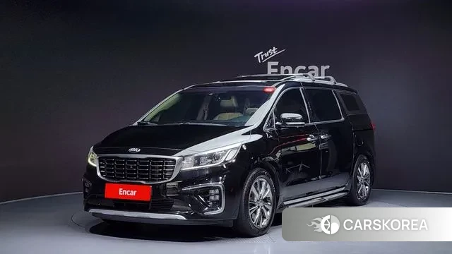 Kia The New Carnival 2018 Черный из Кореи