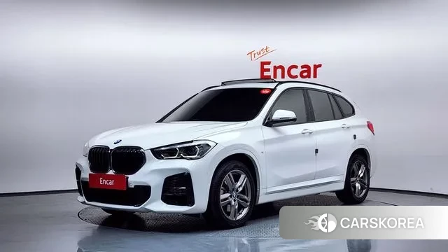 BMW X1 (F48) 2021 Белый из Кореи