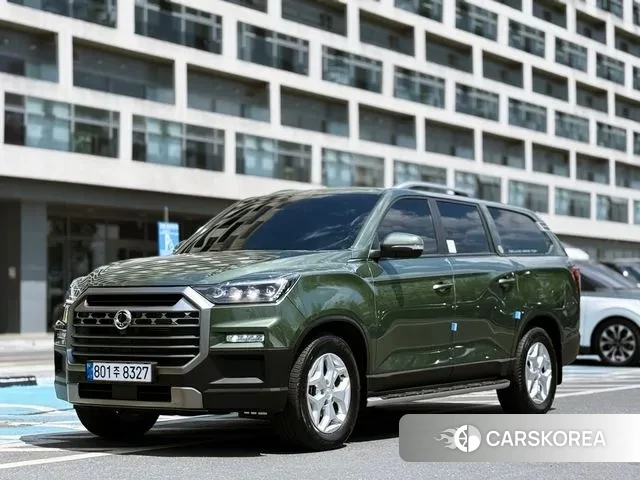 Ssangyong The New Rexton Sport 2024 Серый из Кореи