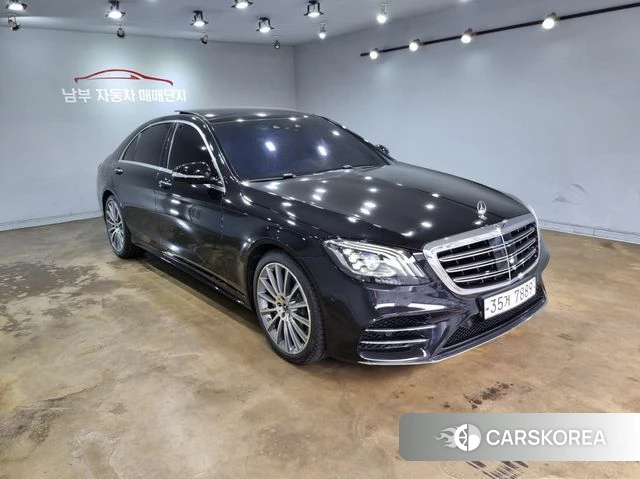 Mercedes-Benz S-Class W222 2018 Черный из Кореи