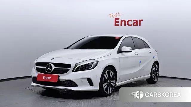 Mercedes-Benz A-Class W176 2018 Жемчужный цвет из Кореи
