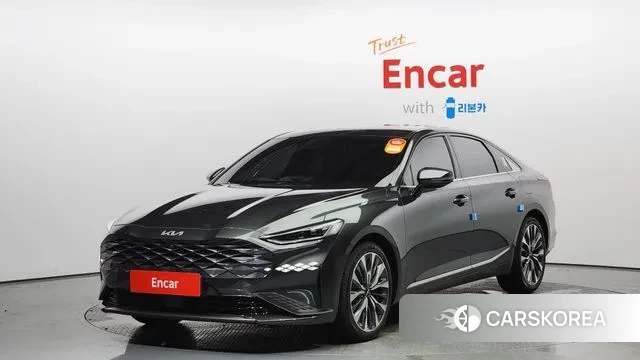 Kia K8 2021 Серый из Кореи
