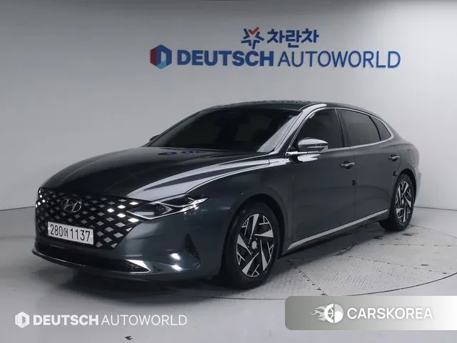 Hyundai The New Grandeur IG Hybrid 2020 Серый из Кореи