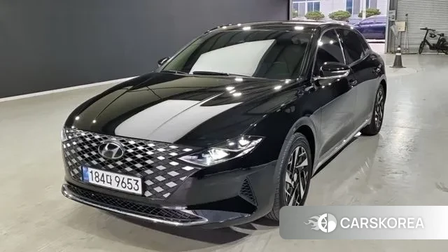 Hyundai The New Grandeur IG Hybrid 2021 Черный из Кореи