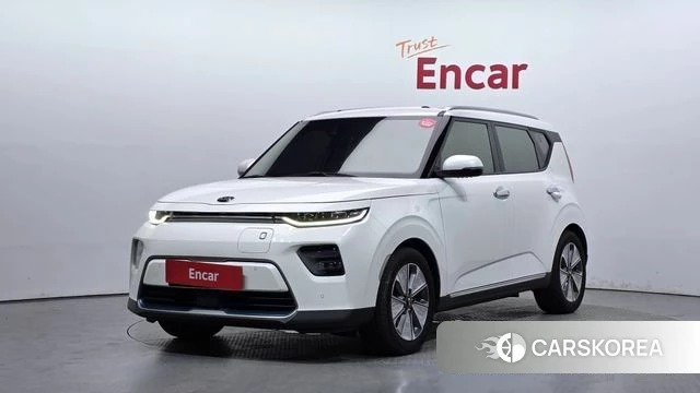 Kia Soul Booster EV 2020 Белый из Кореи