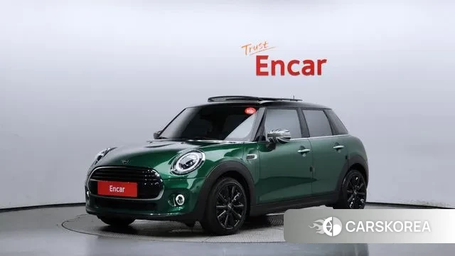 Mini Cooper 2021 Зеленый из Кореи