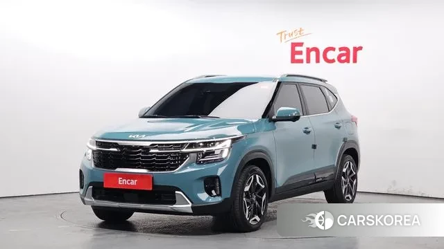 Kia The New Seltos 2024 Синий нефрит из Кореи