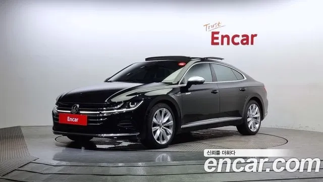 Volkswagen Arteon 2023 Черный из Кореи