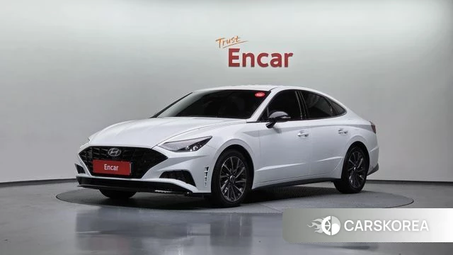 Hyundai Sonata (DN8) 2021 Белый из Кореи