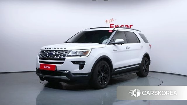 Ford Explorer 2018 Белый из Кореи