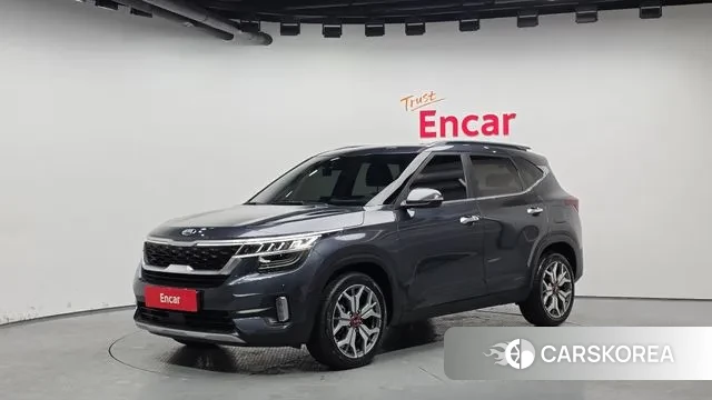 Kia Seltos 2019 Серый из Кореи