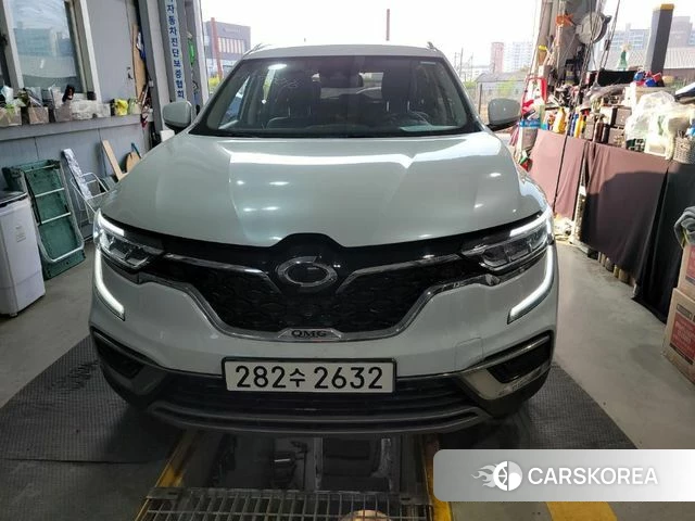Renault Korea (Samsung) The New QM6 2022 Белый из Кореи