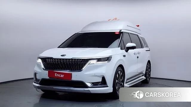 Kia Carnival 4th generation 2021 Белый из Кореи