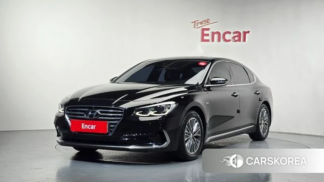 Hyundai Grandeur IG Hybrid 2019 Черный из Кореи