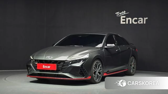 Hyundai Avante (CN7) 2022 Серый из Кореи