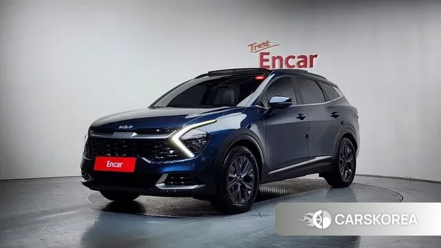 Kia Sportage 5th Generation 2021 Синий из Кореи