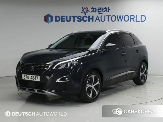 Peugeot 3008 second generation 2018 Серый из Кореи