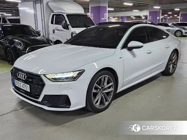 Audi A7 (4K) 2020 Белый из Кореи