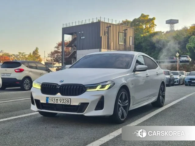 BMW 6 Series GT (G32) 2023 Белый из Кореи