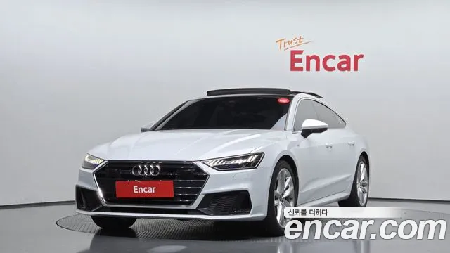 Audi A7 (4K) 2023 Белый из Кореи