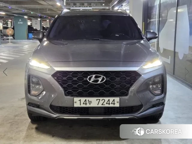 Hyundai Santa Fe TM 2018 Серый из Кореи