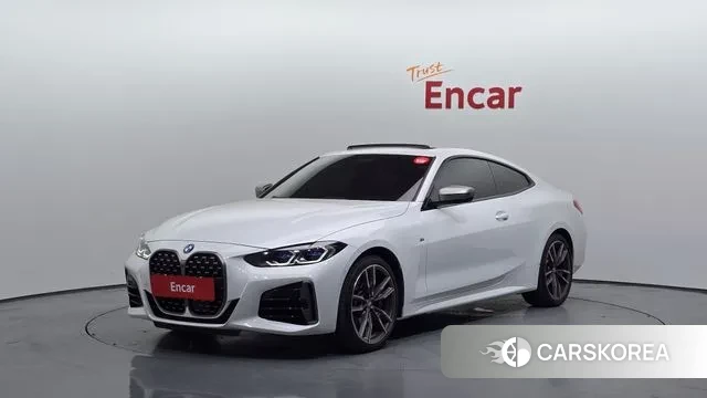 BMW 4 Series (G22) 2023 Белый из Кореи